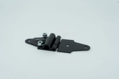 Picture of WHITING END HINGE COMPLETE ASSEMBLED E-COAT BLACK
