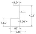 Picture of SUPREME FRP & ALUM TOP RAIL