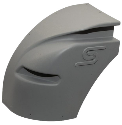 Picture of SUPREME - 116991 - PLASTIC CORNER CAP (LEFT FRONT) 2018 - OEM PART W/ LOGO