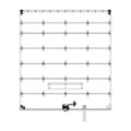 Picture of WHITING DROP IN DOOR 96" W X 100"H PP WHITE