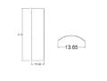 Picture of ROOF RADIUS MIC FITS 102" BODY OEM 5005603